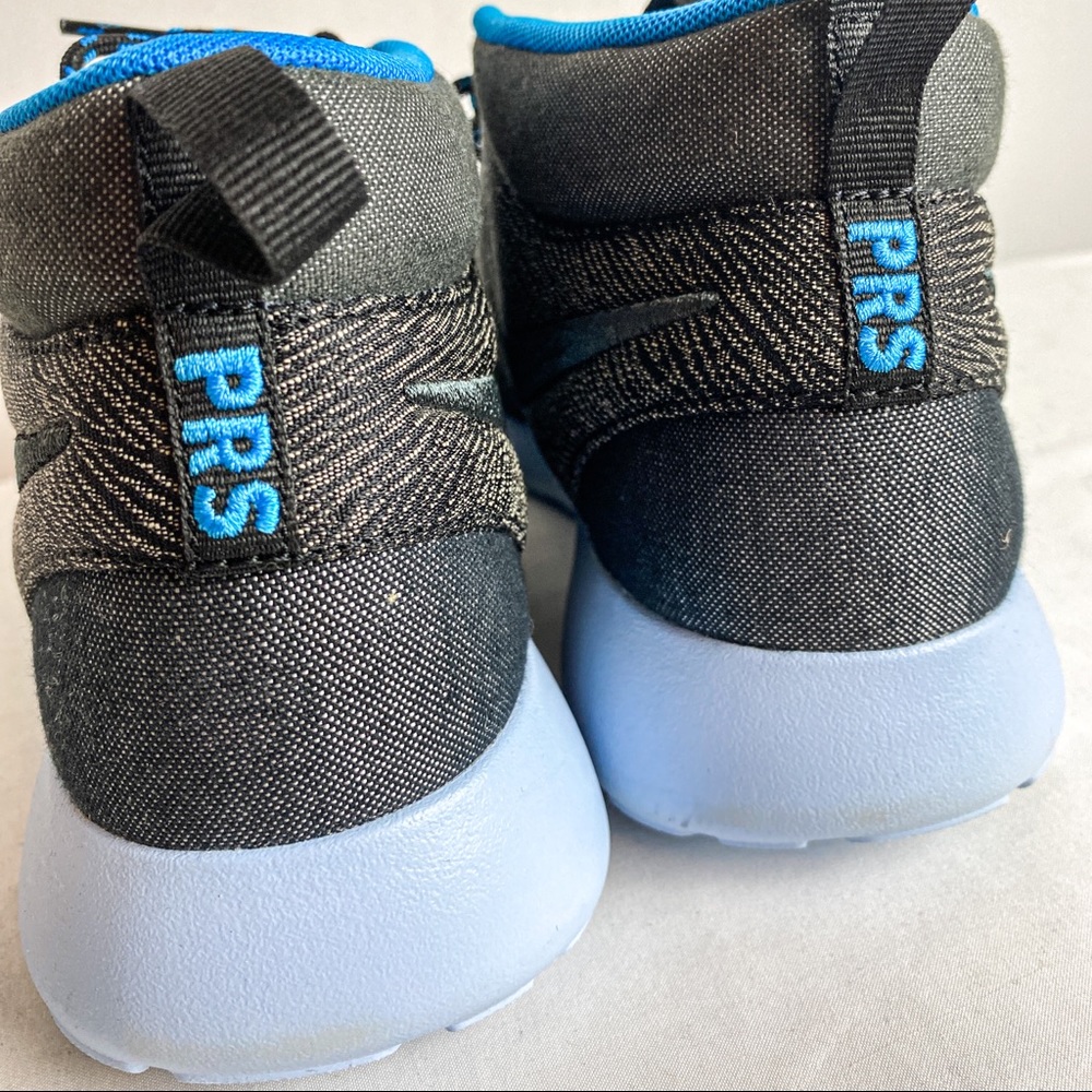 NIKE Roshe Run Mid City Pack Paris Sneakerboot Anthracite - Picture 8 of 11